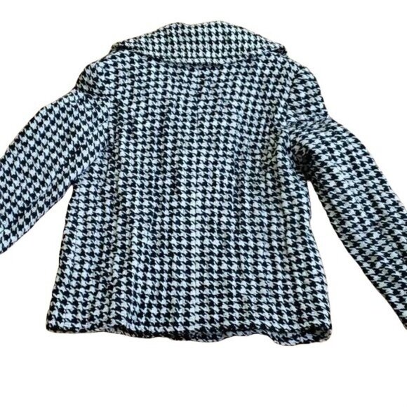 Jones New York Collection Quilted Wool Coat sz m - Picture 3 of 7